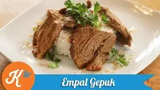 Resep Empal Gepuk (Indonesian Caramelized Beef Recipe Video) | REVO