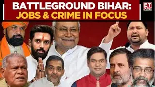 Battleground Bihar | Jobs & Crime: Dominant Themes? | Amit Shah Predicts NDA Sweep | India Tonight