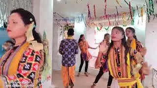 Bhaludungri Ledis kirtan Sambalpuri sure Dhamakadar Dance #abhicreation