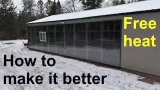 DIY Solar Heater Wall (NO SOLAR PANELS needed!): How it works and how to make it better