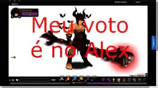 Meu voto &eacute; no Alex