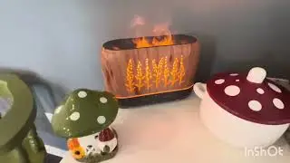 Cottagecore inspired fall fairy village decor!  So cozy vibes!