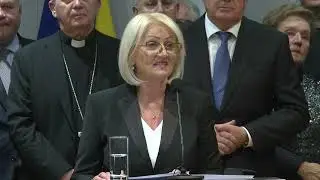 Krišto organizirala Božićni prijem - obraćanje