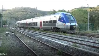 AGC - TER Occitanie en gare de Port- Vendres