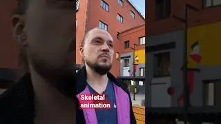 Skeletal animation | Костная или скелетная анимация ☠️ #unity #unity3d #gamedev #animation