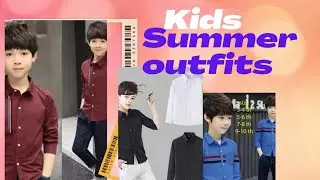 Summer Kids Shirt latest design 2024   trending outfits Eid collection