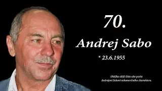 Andrej Sabo 70.  -  *23.6.1955