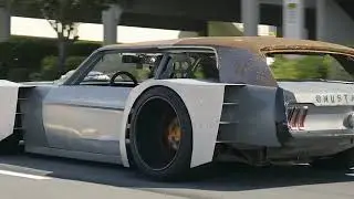 LS1 Powered Widebody 67 Mustang WAGON