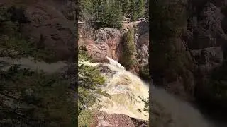 Waterfall on Baptism River, Tettegouche State Park, MN