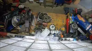 ouverture du 2eme moteur pour le préparer.