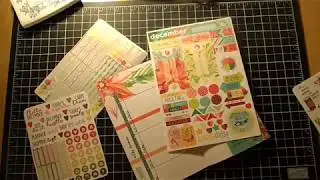 December 2017 Cocoa Daisy planner set up and walkthrough