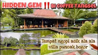 Review BI COFFEE | restoran nuansa alam, Vibesnya seperti Villa Puncak ‼️