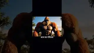 Asli King Kong: Gigantopithecus 🦍😱 (Real Monster) #Shorts
