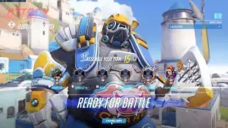 Overwatch 1 Roadhog Overwatch Gameplay (No Commentary) (1080p) (PC)