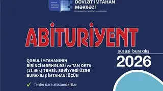 Abituriyent Jurnalı 2026 Buraxılış, 11ci sinif ingilis dili izahi 