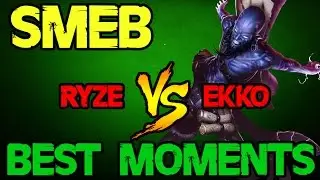 ROX Smeb as Ryze vs Ekko | BEST MOMENTS
