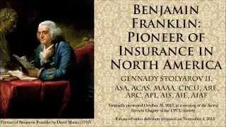 Benjamin Franklin: Pioneer of Insurance in North America