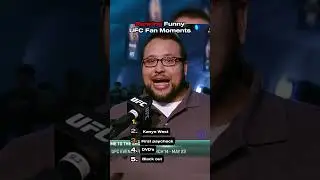 Ranking Funny Fan Moments In UFC