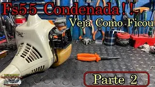Stihl Fs 55 Condenada PARTE2 ... Será Que Não Presta Mais Mesmo?