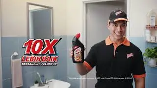 Harpic 10x stronger than bleach without chemical smell (BM)