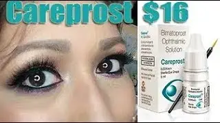 #181: Careprost за 16 долларов ~Более густые, длинные ресницы и брови (мой первый опыт)