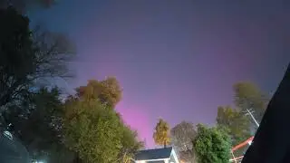 Happy Veterans Day with Northern Lights providing the fireworks! 11/11/2025 DJI Omso Action 5