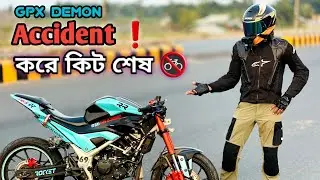 Bike Crushed on 155+ Speed | Accident করে কিট শেষ | Gpx demon 165 RR | Lifeless Rider