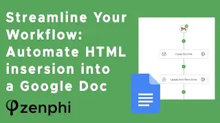 Mastering Automation: How to Automate HTML Insertion into Google Docs Documents