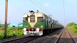 9 Coach EMU Train of Eastern Railway | B.B.D Bag to Krishnanagar City EMU Local Train