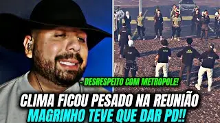 CLIMA PESADO na REUNIÃO da PM! STAFF APARECEU E ROLOU PD!!
