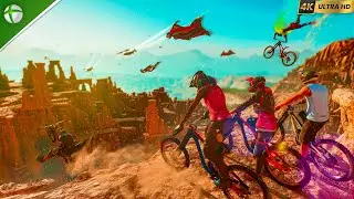 RIDERS REPUBLIC&trade; Looks INSANE in 4K 60FPS! | Xbox X Ultra Graphics Gameplay