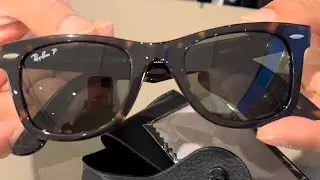 Ray-Ban Original Wayfarer RB2140 Tortoise (green polarized) Review