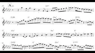 Smile ( Jacky Terrasson) - Solo Transcription