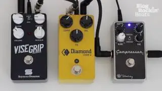Kompressor Vergleichstest: Keeley vs. Diamond  vs. Seymour Duncan (Deutsch, No Talk)