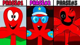 All Phases in New Incredibox Sprunki Oc of Fred: From Phase 1 to Phase 3