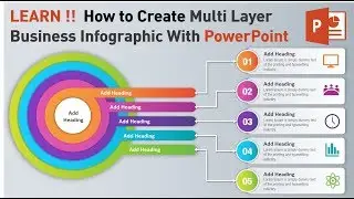 How to Create Multi Layer Infographic with powerpoint