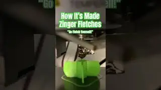 👀How Zingers are made👀&ldquo;Go Fletch Yourself!&rdquo;#howitsmade #archery #zingerfletches #3dprinting