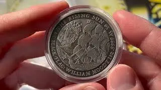 Only 1500 made of the Black Flag antique silver coins!