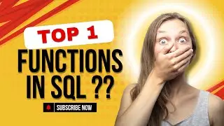 Master SQL Functions | String & Aggregate Functions + 2nd Highest Salary Explained ||  Udit Soni