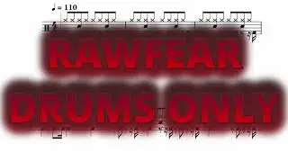RAWFEAR - Twenty One Pilots - Drums Sheet Music [DRUMS ONLY]