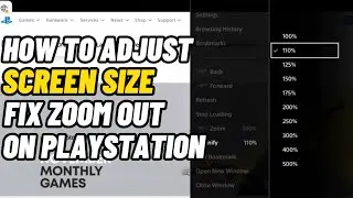 Как настроить размер экрана PlayStation 4. Как исправить уменьшение масштаба?