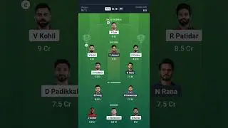 RCB VS RR DREAM11 PREDICTION TODAY/ROYAL CHALLENGERS BANGALORE VS RAJASTHAN ROYALS DREAM 11 TEAM