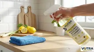 How to Remove Oil Hard Stain Cleaner without Acid | VOTRA Kitchen Cleaner Demo