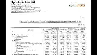 Xpro India Q3 Results 2025 | Xpro India Results Today | Xpro India Share News | Xpro India