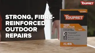 Strong, Fibre-Reinforced Outdoor Repairs | Toupret Tough Multi-Filler