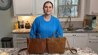 Portland Leather Goods mini crossbody Dakota VS Honey #PLG