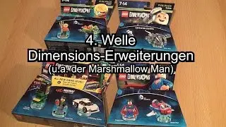 4. Welle Erweiterungen zu LEGO Dimensions (Set 71233,71235,71236,71237 Review deutsch)