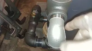 Piping In A New Weil Mclain SGO-9 Steam Boiler Drop Header