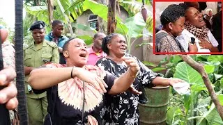 WATU WAKASIRIKA WAKIMZIKA MWANAMKE ALIYECHOMWA VISU 25 