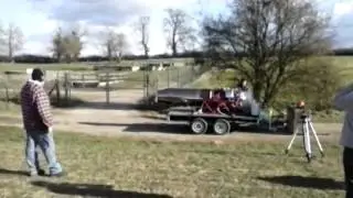 Rolls Royce Viper 535 Jet Engine Afterburner test @ 70% Power
